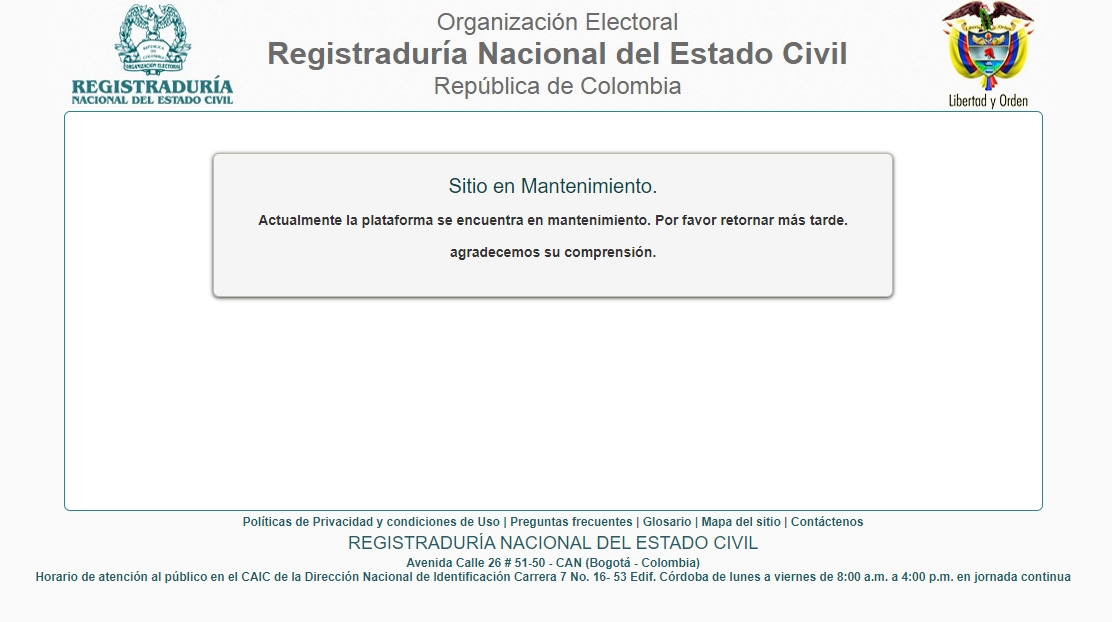 Registraduria Nacional del Estado Civil